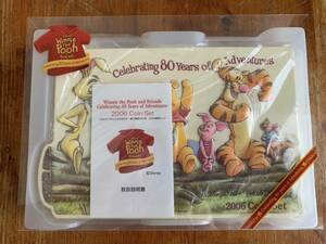 【送料無料】DISNEY　Winnie　the　Pooh　＆　Friends　Celebrating　80　Years　of　Adventures 2006 CoinSet くまのぷーさん 平成18年