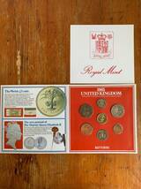 【送料無料】アンティークコイン コイン 金貨 銀貨 1985 Brilliant Uncirculated Great Britain Coin Collection - UK Royal Mint_画像2