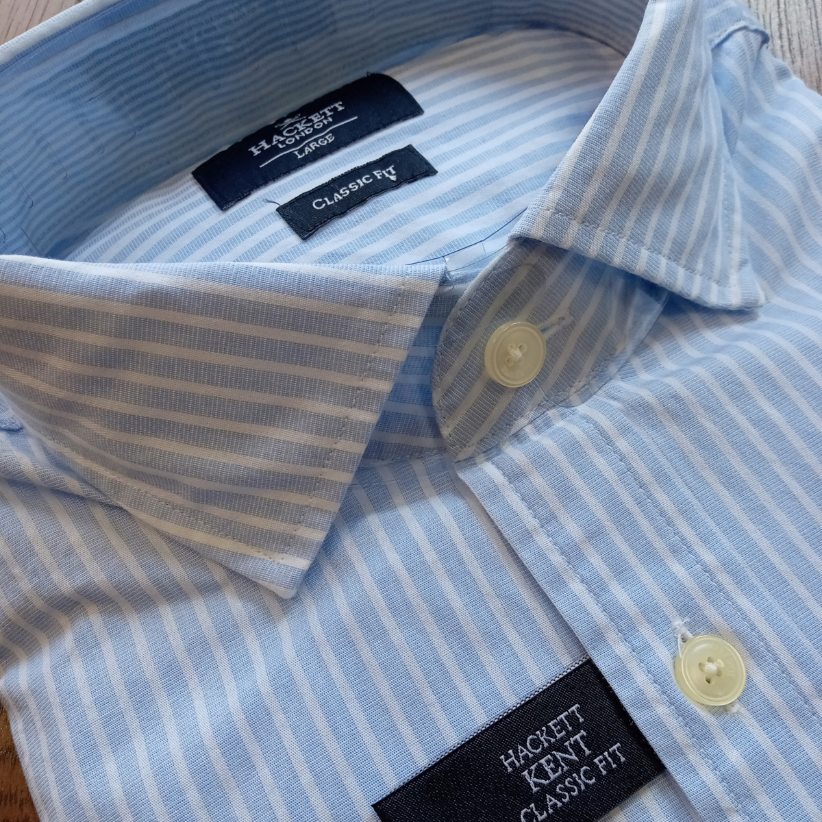 HACKETT LONDON ピンストライプ A5 日本からの直送 growthcenter