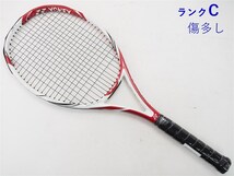 中古 テニスラケット ヨネックス ブイコア 100エス 2011年モデル【トップバンパー割れ有り】 (G2)YONEX VCORE 100S 2011_画像1
