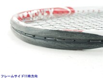 中古 テニスラケット ヨネックス ブイコア 100エス 2011年モデル【トップバンパー割れ有り】 (G2)YONEX VCORE 100S 2011_画像6
