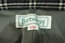 【Used】Burberry's バーバリー 90s オールド チェック柄テーパードパンツ ウールパンツ カジュアル レトロ 古着 レア 希少 L ■ET23B0110_画像6