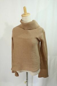 【Used】Maison Martin Margiela メゾンマルタンマルジェラ ① イタリア製 ribbed アシンメトリー ウールハイネックセーター S■ET23B0129