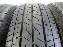 【福島発】195/80R15 107/105N LT★8-8.5分山 ブリヂストン ECOPIa R710 2020年製 4本 中古 ノーマル【送料無料】FUK-D10388★夏_画像3