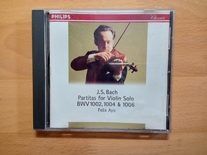 ◆◇フェリックス・アーヨ .バッハ 無伴奏ヴァイオリンのためのパルティータ(全3曲)◇◆