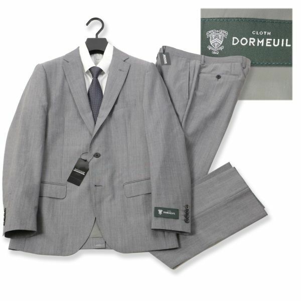 878a【送料込み】新品◇ DORMEUIL ドーメル トロピカルウール ビジネススーツ オンワード樫山 メンズ スーツ A6