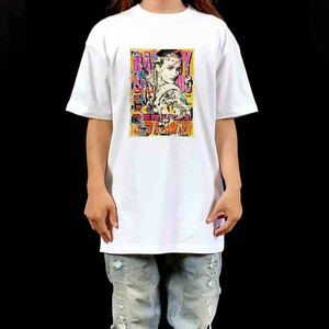 新品 大きい オーバー サイズ XXL 3XL 4XL 5XL 対応 パンク カラフル ポップアート クラッシュ コラージュ ビッグ Tシャツ ロンT パーカー