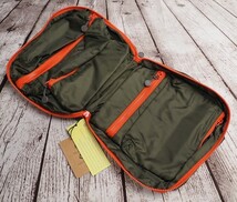 新品 Lefrik レフリック リサイクルポリエステル WASHBAG トラベルポーチ 緑(Olive) 7941045_画像3