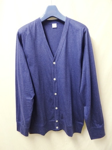 GICIPIjichipi new goods unused Italy made cardigan 4 size BLUE MELANGE