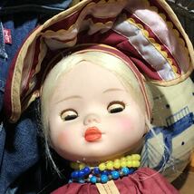 【即決/送料無料】 VINTAGE BERIOZKA DOLL ベリョースカ人形 スリープアイ人形 ビンテージドール 年代物中古 海外雑貨 インテリア_画像6