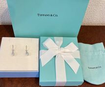 新品 正規品 ティファニー tiffany&co ピアス ドロップ シルバー ケース 巾着 紙袋 リボンラッピング プレゼント しずく 雫 プレゼント_画像7