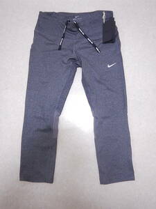  новый товар не использовался #NIKE Nike леггинсы dry Fit DRI-FIT 7 минут брюки женский S размер 65-70 серый #