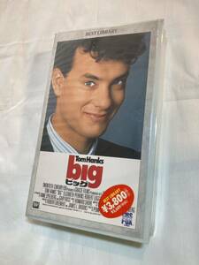 未開封品 big ビッグ トム・ハンクス VHSビデオテープ