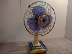 0420-6 retro electric fan SANYO EF-6PS height approximately 58cm with defect Junk 