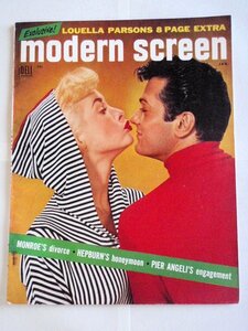 F475-18★US1950年代　ヴィンテージ　アメリカ映画雑誌　モダンスクリーン/MODERN　SCREEN　MAGAZINE/カントリーUSビンテージ雑貨アメカジ