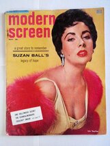 F475-1★US　1950年代　ヴィンテージ　アメリカ映画雑誌　モダンスクリーン/MODERN　SCREEN　MAGAZINE/カントリーUSビンテージ雑貨アメカジ_画像1