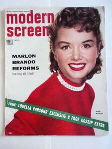 F475-10★US1950年代　ヴィンテージ　アメリカ映画雑誌　モダンスクリーン/MODERN　SCREEN　MAGAZINE/カントリーUSビンテージ雑貨アメカジ