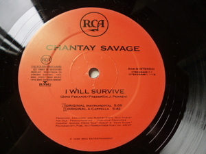 Chantay Savage / I Will Survive 試聴可 超絶メロウ ft. COMMON 哀愁 R&B 12 スムースRAPもイケてます！