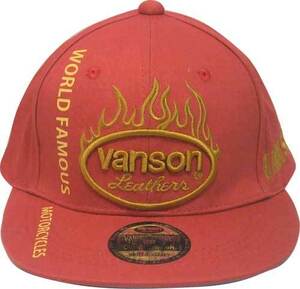 キャップ CAP バンソン vanson BBキャップ NVCP-2304-02 オレンジ