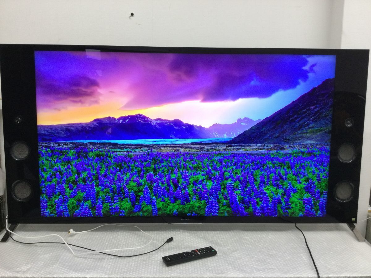 SONY 液晶テレビ KJ-55X9350D サイドスピーカー A0296-