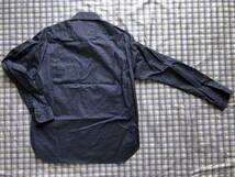 ●GLOSTER 長袖シャツ ネイビー 1サイズ 未使用品_画像4