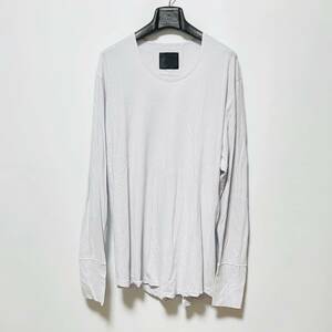 新品 OURET オーレット 定番クルーネックカットソー 定価8,800円 1(S) 送料210円〜 タグ付き 長袖Tシャツ ロング丈 メンズ インナー 男性用