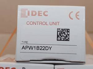 【新品】　未開封 未使用　IDEC　APW1B22DY　φ22 TWシリーズ パイロットライト 平形 （記名式） LED照光 AC/DC24V APW1B22DY 7点セット