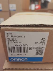 新品 開封 未使用品 現行品 （修理交換用 ）適用■ 新品 OMRON CJ2M-CPU11 Ver 2.1 CPUユニット 01 1個