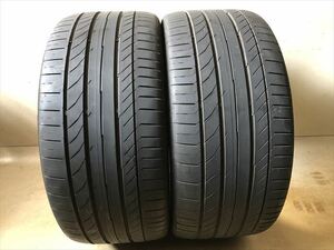 激安中古タイヤ　　255/35R19 96Y コンチネンタル　コンタクト5 SSR MOE 17年製　　2本