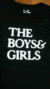 新品 THE BOYS&GIRLS ザ・ボーイズ＆ガールズ ボイガル Ｔシャツ ブラック Lサイズ