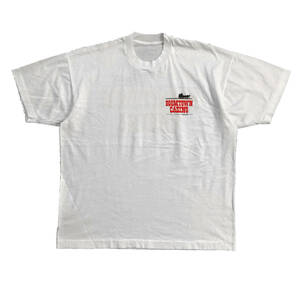 90S BOOMTOWN CASINO BILOXI ヴィンテージ Tシャツ メンズXL相当 シングルステッチ 大きいサイズ 白T ホワイト 古着 BA1638