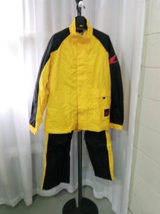 0 Honda *YELLOW.CORN rainwear L* glove LL 2 point set /OSYTH-F4B /HIGHWAY THE 3RD / for motorcycle / rainwear / rainsuit 