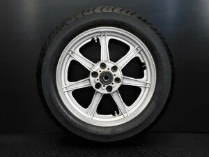 ★160【評価A】 XS1100 実動 当時物 レア 純正 リア ホイール 17 MT2.50 タイヤ山 5分 旧車 XS イレブン Eleven XS1100S