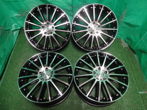 バドックス ロクサーニ シュナーベル BADX LOXARNY SCHNABEL●19×7.5J +55 5H PCD114.3 中古ホイール4本●ホ67