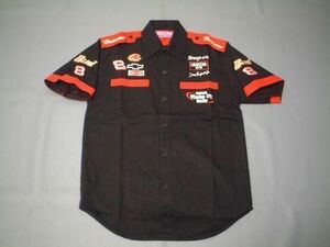 * stock one . sale. * free shipping * worth seeing *NASCAR*Budweiser* Nascar * stylish .* beautiful .*..*pito Crew shirt * black & red *XL* new goods *