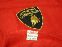 ★在庫一掃セールです★送料無料★必見★Lamborghini★ランボルギーの★素敵～で★お洒落～で★綺麗～な★ポロシャツ★レッド★M★新品★_画像8