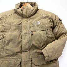 THE NORTH FACE ☆ マクマードダウンジャケット マウンテンジャケット ベージュ M 登山 アウトドア キャンプ 街着ノースフェイス■CD227_画像4