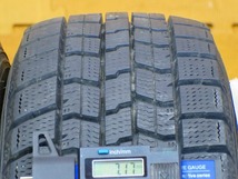 美品 溝あり【20年製グッドイヤーアイスナビ7 155/65R14】5次元 14インチ ムーヴ タント トコット キャンパス ワゴンR イース N BOX N-WGN_画像7