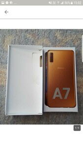 新品未使用 GALAXY A7 外箱