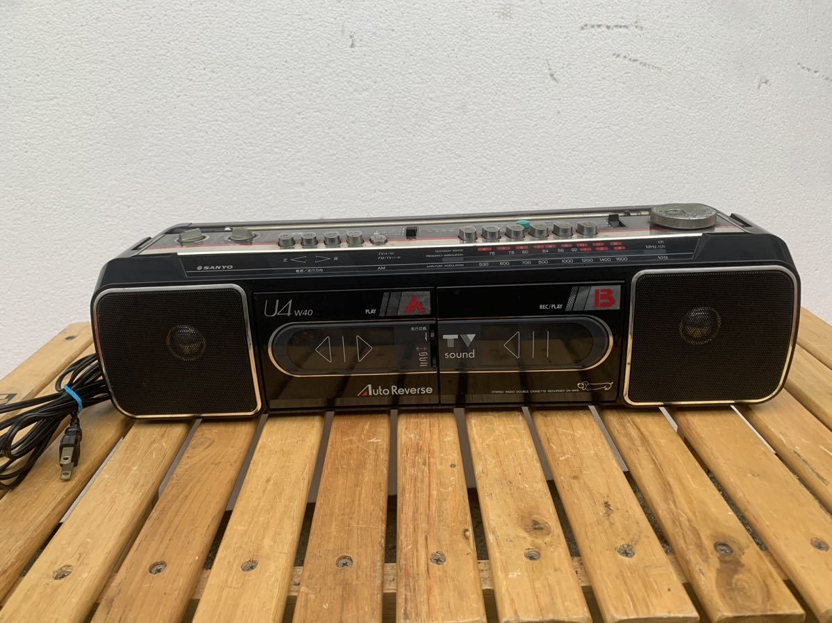 HO-317 SONY ダブルカセットレコーダー 8月限定出品 オーディオ機器