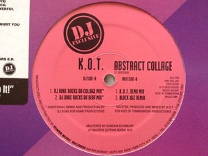 KOT - Abstract Collage - USオリジナル12インチ / DJ Duke / Kings Of Tomorrow