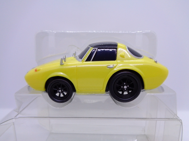 プルバックカー/ドライブタウン◇トヨタスポーツ800(黄)ヨタハチ @car.110