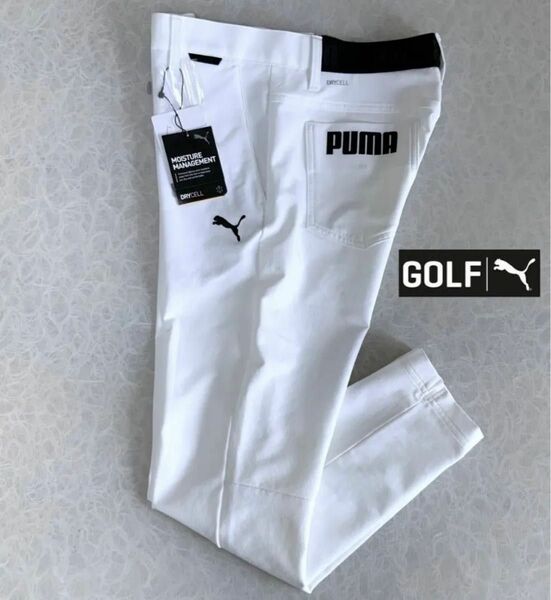 PUMA GOLF【Ｍ】 4way ストレッチ パンツ [吸水速乾] アンクル丈 春夏