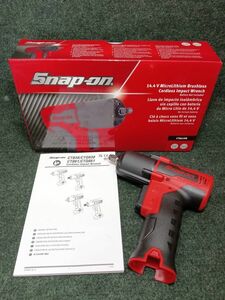 未使用 Snap-on スナップオン 3/8(9.5mm) コードレスインパクトレンチ 本体のみ CT861DB