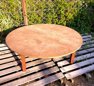  japanese antique round low dining table purity . legs low table jpy table table folding peeling off old Japanese-style house peace furniture Showa Retro Vintage 