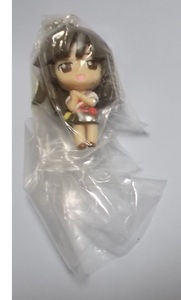 [ Bakemonogatari swing 02[ thousand stone ..( uniform VERSION )]] unopened. key chain / Bandai ga tea / mini figure / west tail . new /2010 year?