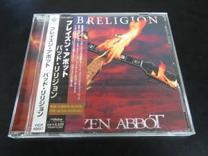 帯付き！ブレイズン・アボット/バッド・リリジョン Brazen Abbot - Bad Religion 国内盤CD（VICP-60057, 1997）