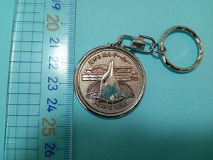 送料無料　沖縄海洋博　海洋生物園　コイン　メダル キーホルダー ご当地 観光 土産物 Qaim Qaiv-Uaos