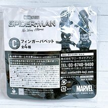 ☆A33 Happyくじ MARVEL スパイダーマン ノー・ウェイ・ホーム C賞 フィンガーパペット スパイダーマン ☆_画像2