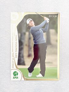 ☆ EPOCH 2022 JLPGA OFFICIAL TRADING CARDS TOP PLAYERS レギュラーカード 23 イ ミニョン ☆